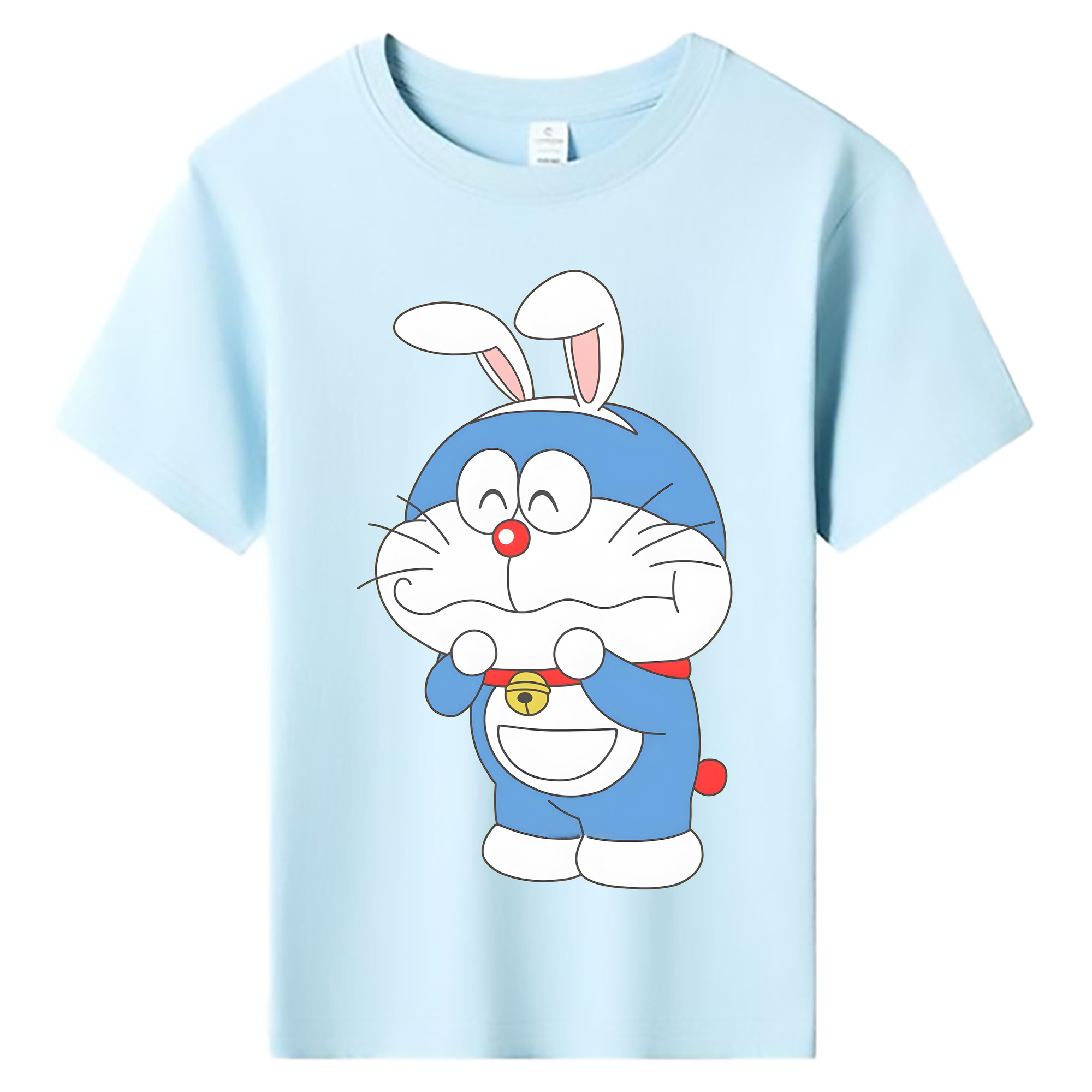 （画像用） ドラえもん Doraemon 綿100％キッズTシャツ（フロントプリント）